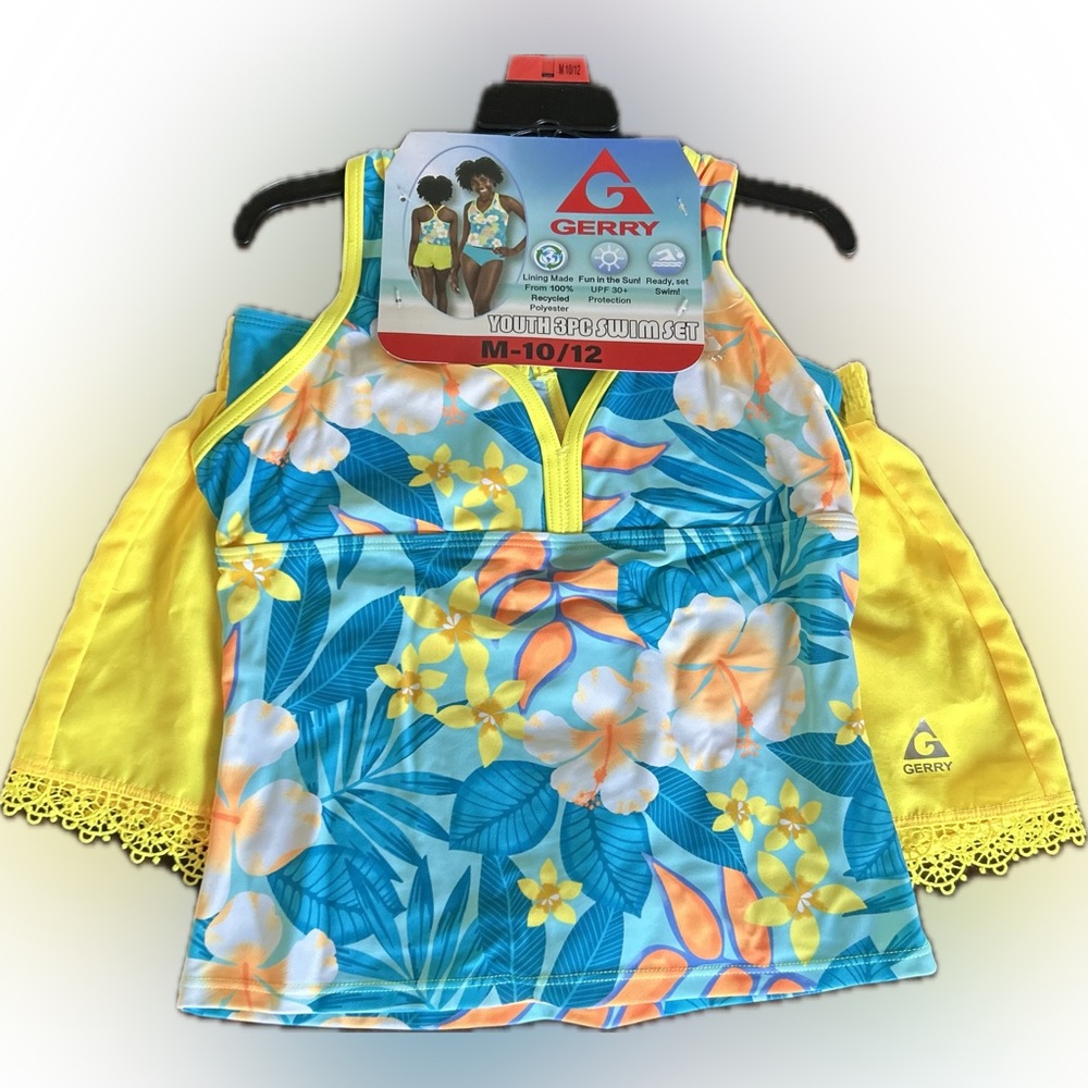 Gerry youth swim set size M (10-12) NWT